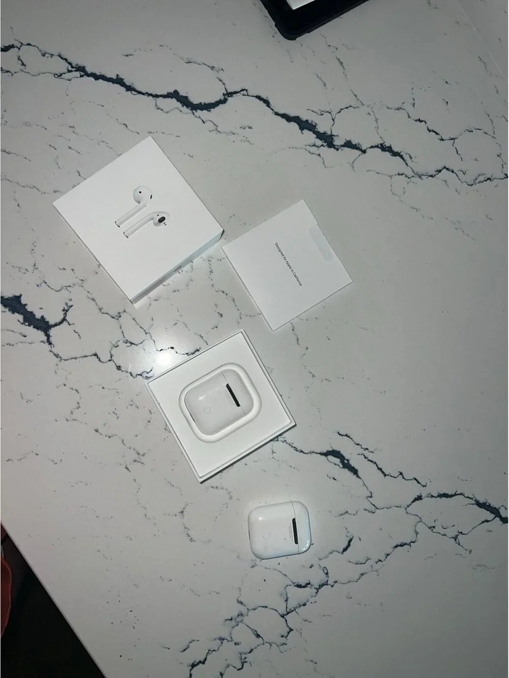 ear buds apple for parts two pairs